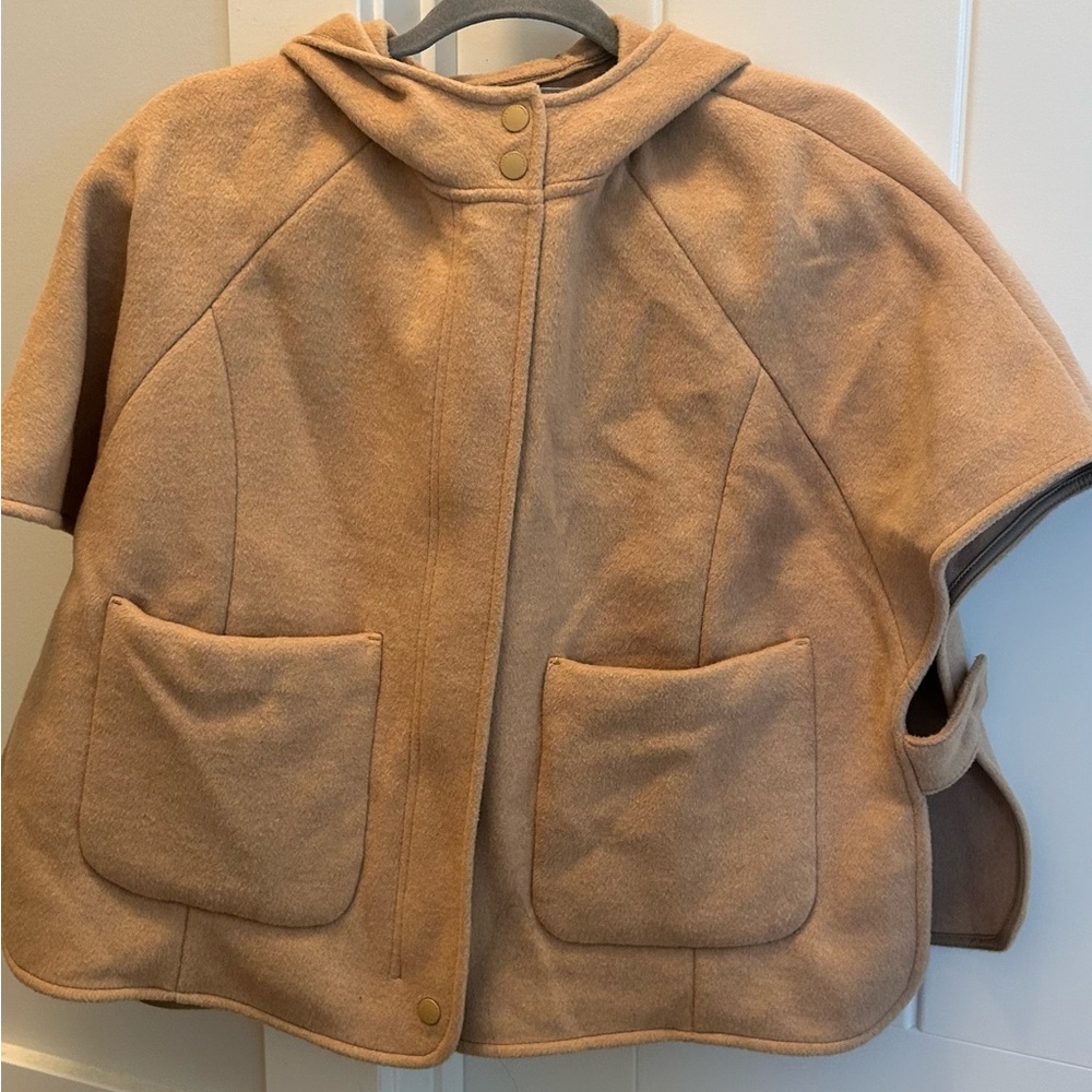 Zara Kids Tan Hooded Cape